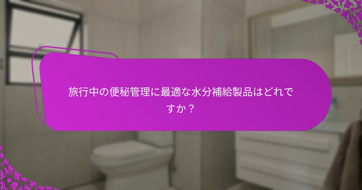 旅行者は水分補給の課題にどのように備えることができますか？